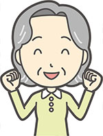 健康な毎日を送る女性のイメージ